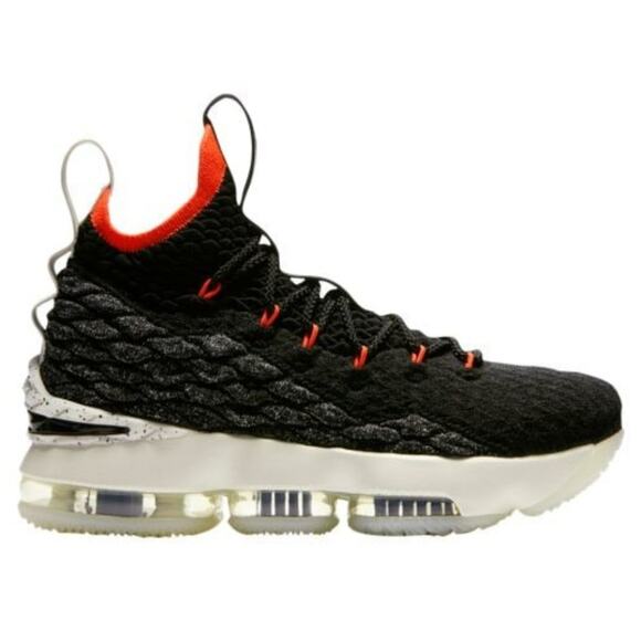 NIB Nike Lebron XV Black Sail DEADSTOCK (4.5Y)